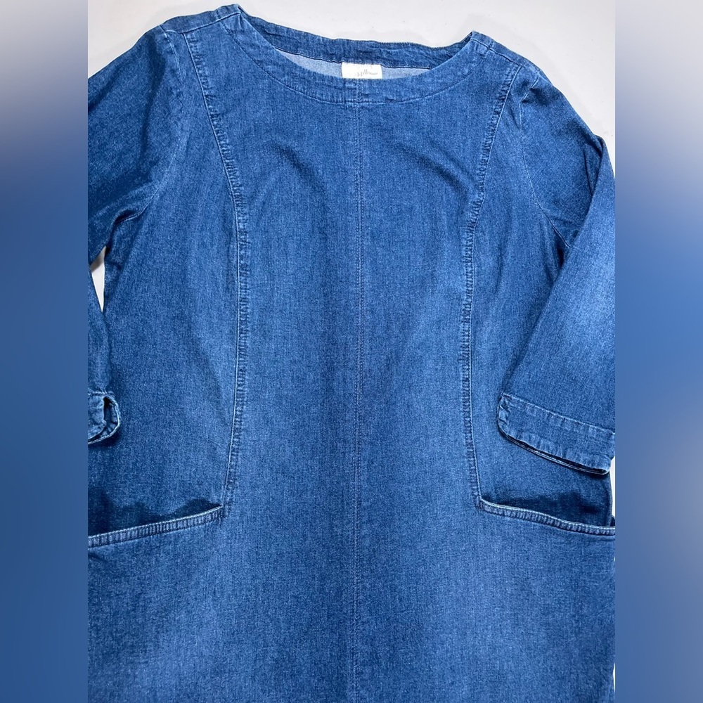 J. Jill Blue Denim Dress - Picture 8 of 16